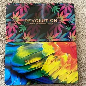 2 revolution cosmetics eyeshadow palettes